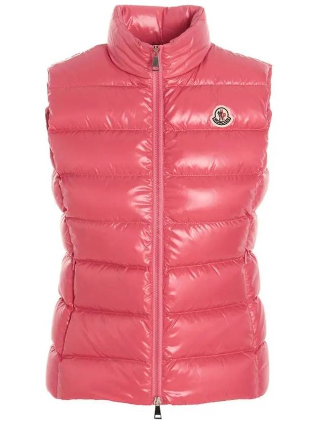 GHANY padded vest pink 1A525 00 68950 539 - MONCLER - BALAAN 1