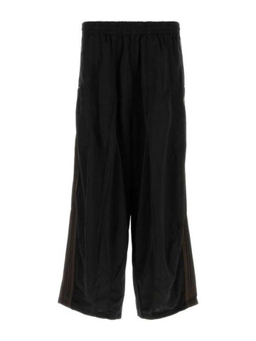 H.D Poly Smooth Track Wide Pants Black - NEEDLES - BALAAN 1