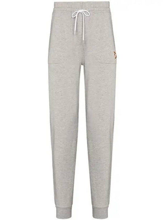 Chillax Fox Patch Classic Track Pants Grey - MAISON KITSUNE - BALAAN 2