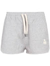 Mifa Logo Banding Shorts Grey - ISABEL MARANT - BALAAN 2