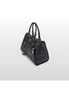 Prada Vitello Phoenix Black Tote Bag and Shoulder BL0805 - PRADA - BALAAN 4