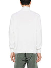 Lambswool GRS Zipped Cardigan White - CP COMPANY - BALAAN 5