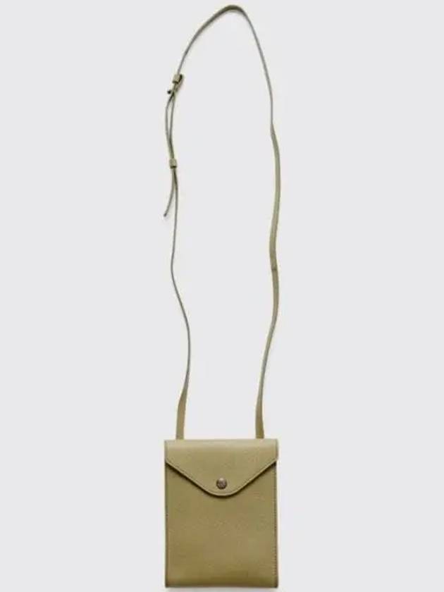 Envelope Strap Leather Cross Bag Khaki - LEMAIRE - BALAAN 2