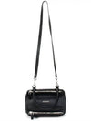 Small Pandora Grain Leather Tote Bag Black - GIVENCHY - BALAAN.