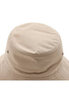 Embroidered Logo Cotton Gabardine Bucket Hat Honey - BURBERRY - BALAAN 9