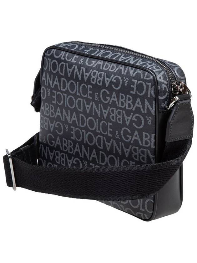 logo print jacquard zipper shoulder bag BM1622AJ705 - DOLCE&GABBANA - BALAAN 3