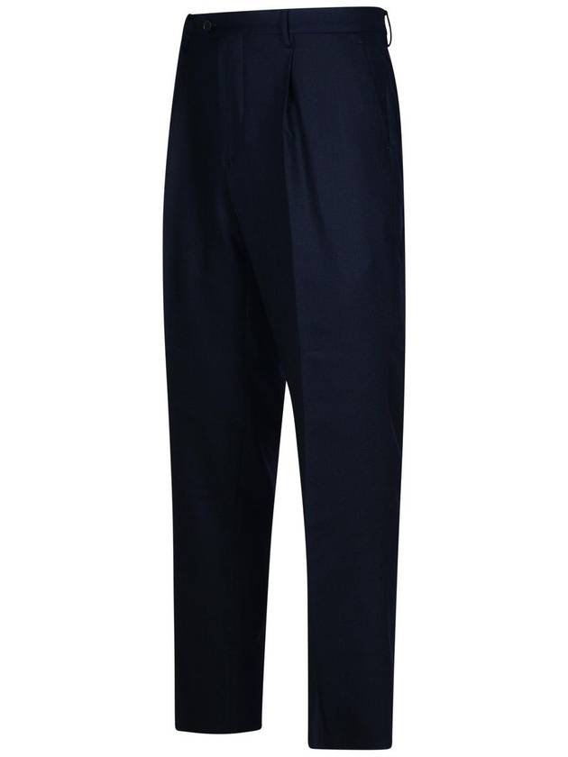 Etro Tailored Wool Trousers With Pressed Crease - ETRO - BALAAN 2