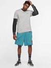 Sportswear French Terry Shorts Light Teal - NIKE - BALAAN 6