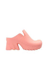 Rubber Flash Platform Sandal Heels Flamingo - BOTTEGA VENETA - BALAAN 2