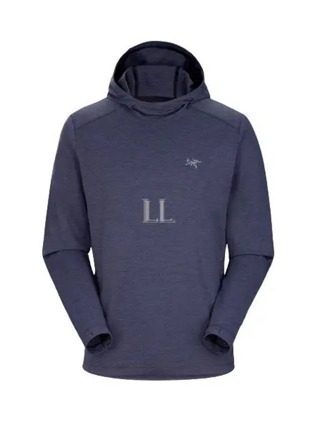 Cormac Logo Hoodie Blue Heather - ARC'TERYX - BALAAN 2