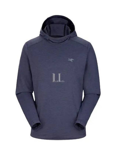 Cormac Logo Hoodie Blue Heather - ARC'TERYX - BALAAN 2