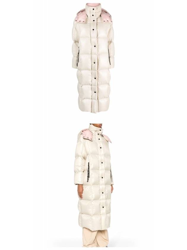 Women's Parnaiba Long Down Padding Beige - MONCLER - BALAAN 5