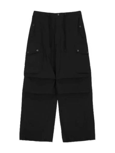 Oxford Cloth Field Pants Black OT093BLACK - NEEDLES - BALAAN 1