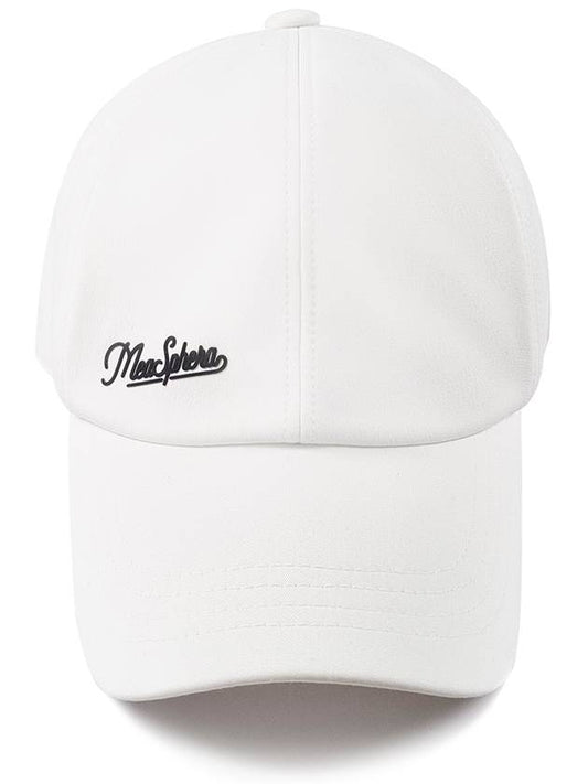 RIBBON DETAIL BALL CAP WHITE - MEASPHERA - BALAAN 2