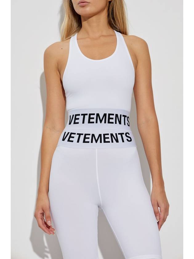 VETEMENTS Sports Top, Women's, White - VETEMENTS - BALAAN 3