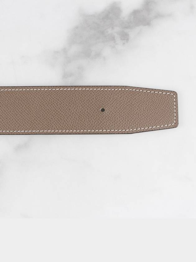 Double sided belt brown white - HERMES - BALAAN 7