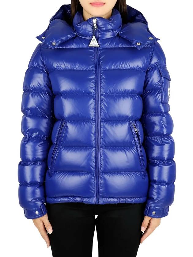 Kids NEW MAYA down padded jacket blue 1A12520 68950 732 12 14A adult wearable - MONCLER - BALAAN 3