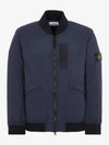 Skin Touch Nylon TC Primaloft Bomber Jacket Blue - STONE ISLAND - BALAAN 2