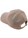 side logo decoration ball cap beige - TOTEME - BALAAN.