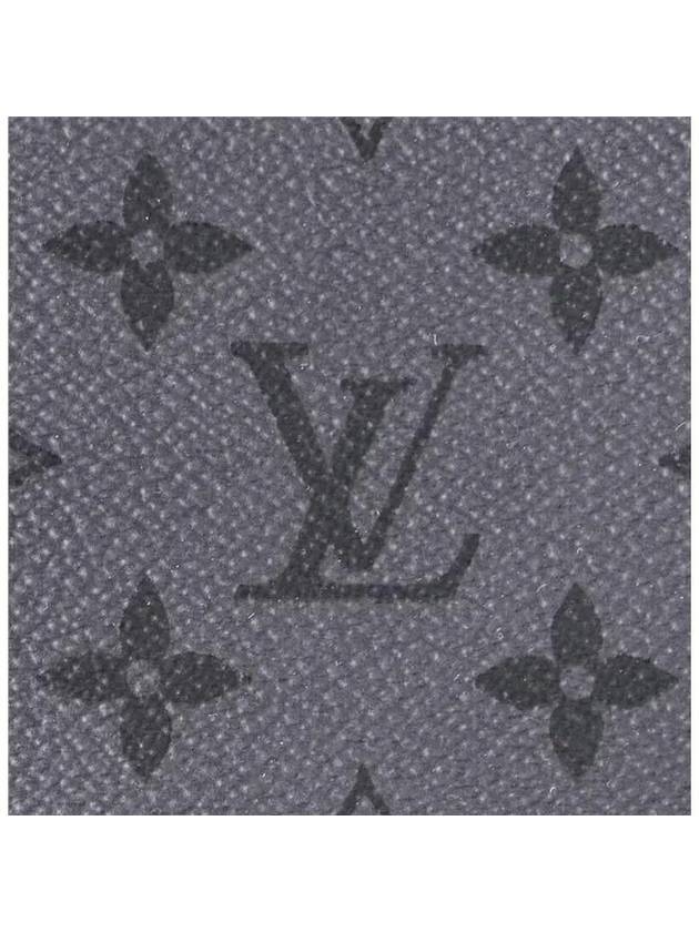 Monogram Eclipse Reverse Pochette Voyage MM Pouch Bag Grey - LOUIS VUITTON - BALAAN 5