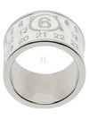 Numeric Minimal Signature Ring Silver - MAISON MARGIELA - BALAAN 2