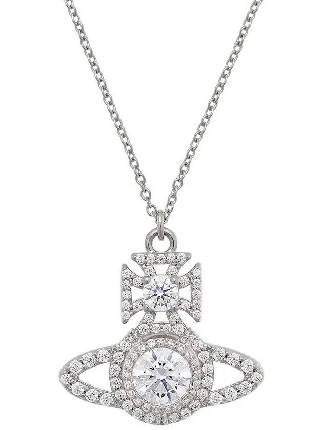 No Label Necklace Silver VOSCJW0029 09 - VIVIENNE WESTWOOD - BALAAN 2