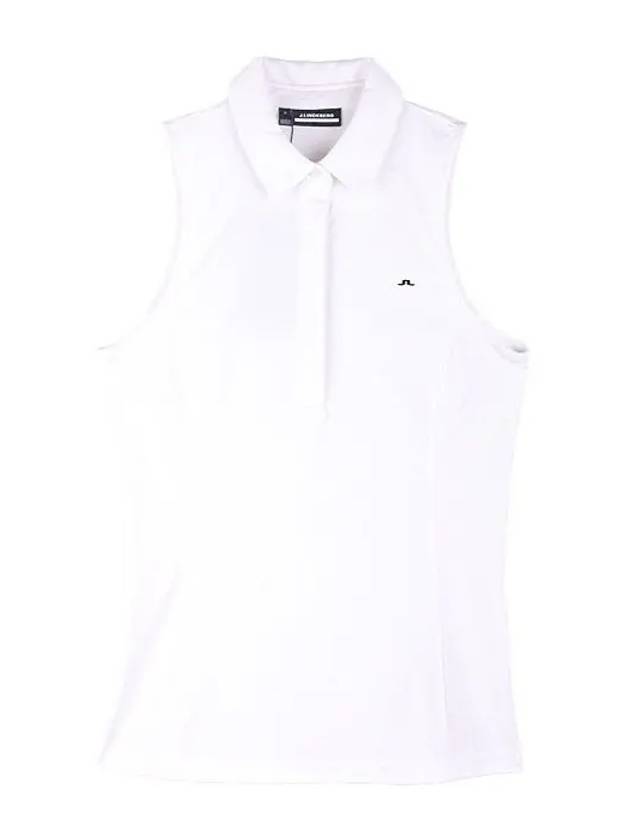 Women's Dena Sleeveless Top Lapis White - J.LINDEBERG - BALAAN 2