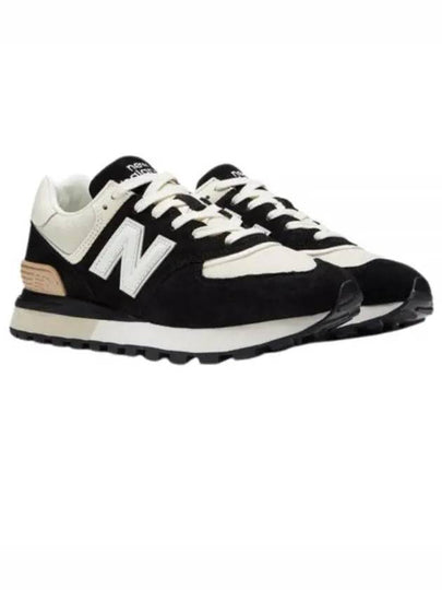 574 Legacy Low Top Sneakers Black Angora - NEW BALANCE - BALAAN 2