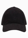 Jeans Holiday Corduroy Ball Cap Black - CALVIN KLEIN - BALAAN 1