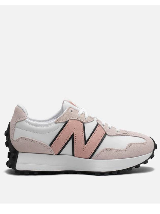 327 Low Top Sneakers White Pink Haze - NEW BALANCE - BALAAN 2