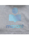 Miley Gradient Logo Hoodie Grey - ISABEL MARANT - BALAAN 4