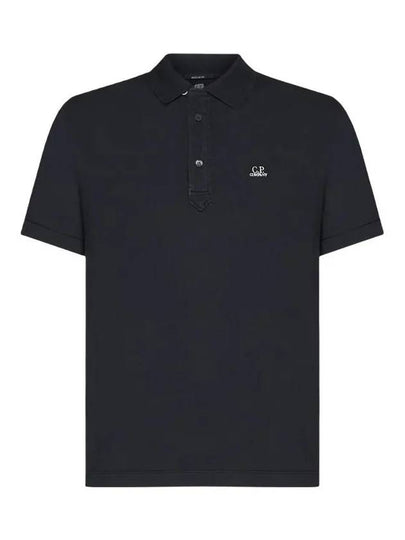 1020 Jersey Polo Shirt Navy - CP COMPANY - BALAAN 2