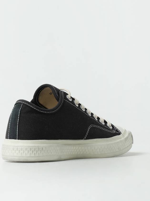 Canvas Low Top Sneakers Black - ACNE STUDIOS - BALAAN 4