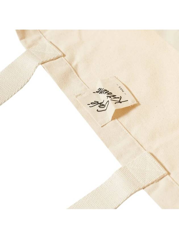 Cafe Kitsune Canvas Tote Bag Latte - MAISON KITSUNE - BALAAN 8