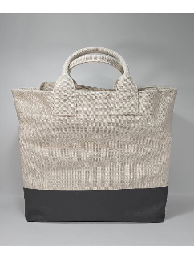 Embossed detail canvas tote bag - GUCCI - BALAAN 3