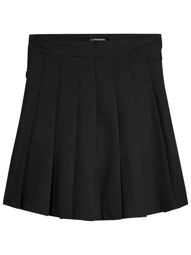 Adina logo skirt black GWSD11058 9999 - J.LINDEBERG - BALAAN 2