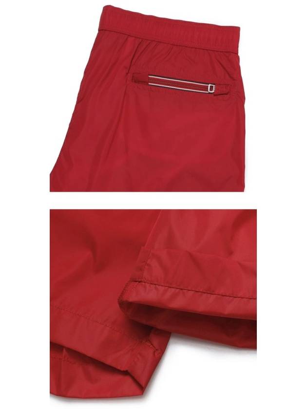 Logo Nylon Swim Shorts Red - MONCLER - BALAAN 6