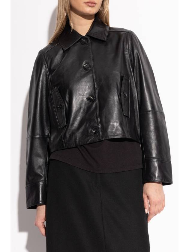 Zadig & Voltaire Leather Jacket ‘Liston’, Women's, Black - ZADIG & VOLTAIRE - BALAAN 3