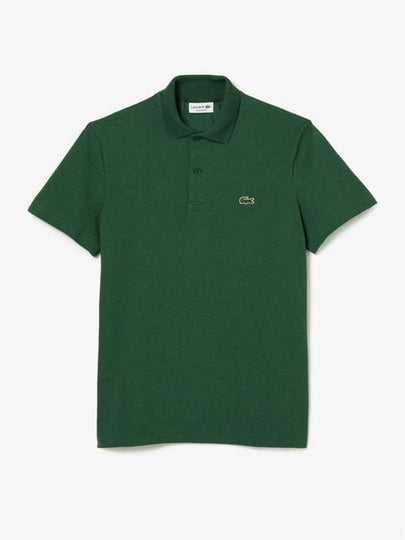 Men's Regular Fit Logo Short Sleeve Polo Shirt Green - LACOSTE - BALAAN 2