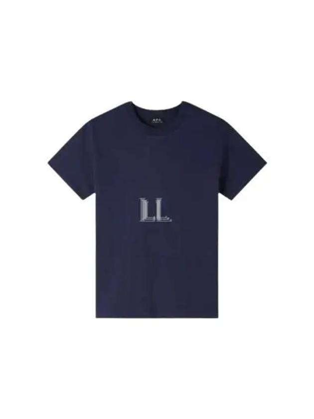 Standard Brode Logo Short Sleeve T-Shirt Navy - A.P.C. - BALAAN 2