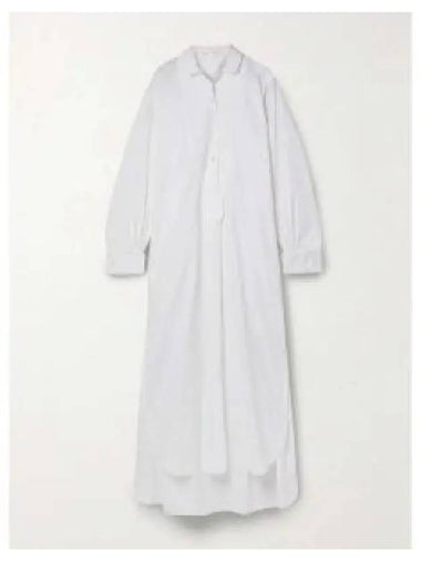 Women s COSETTE Cotton Dress White 7222 W2517 OWH 982211 - THE ROW - BALAAN 1