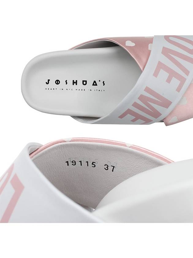 Joshua Sandals 10115HE PINK HEART light pink slippers - JOSHUA SANDERS - BALAAN 7