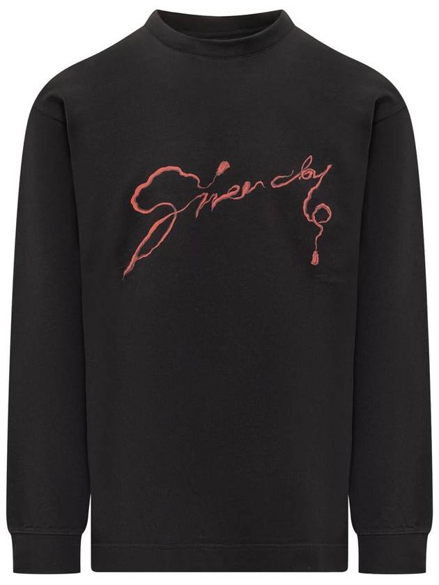 Givenchy Long Sleeve T-Shirt - GIVENCHY - BALAAN 1