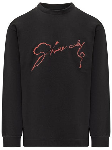 Givenchy Long Sleeve T-Shirt - GIVENCHY - BALAAN 1