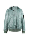 Wappen Patch Hooded Jacket Sage Green - STONE ISLAND - BALAAN 1