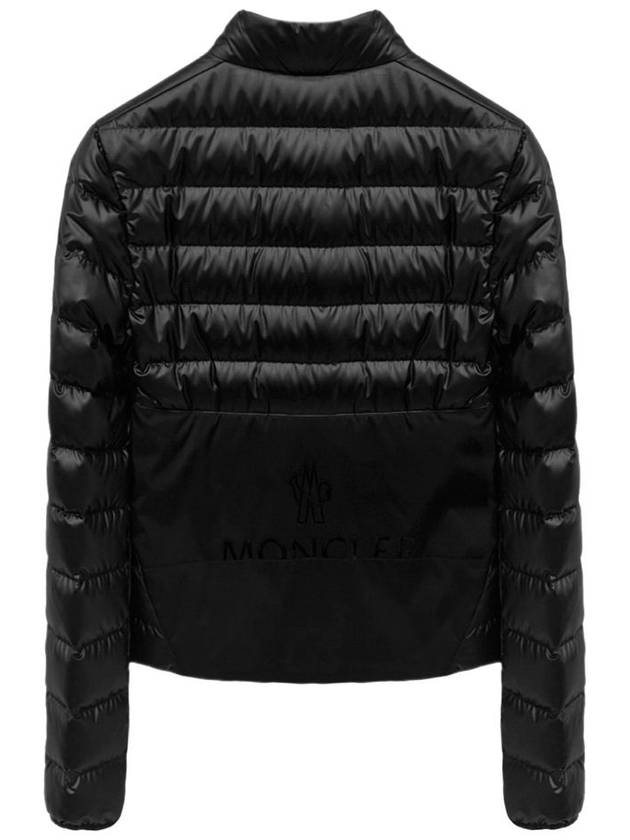 Lamor Logo Patch Short Padding Black - MONCLER - BALAAN 3