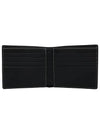 Check Leather International Bifold Wallet Dark Birch Brown - BURBERRY - BALAAN 5