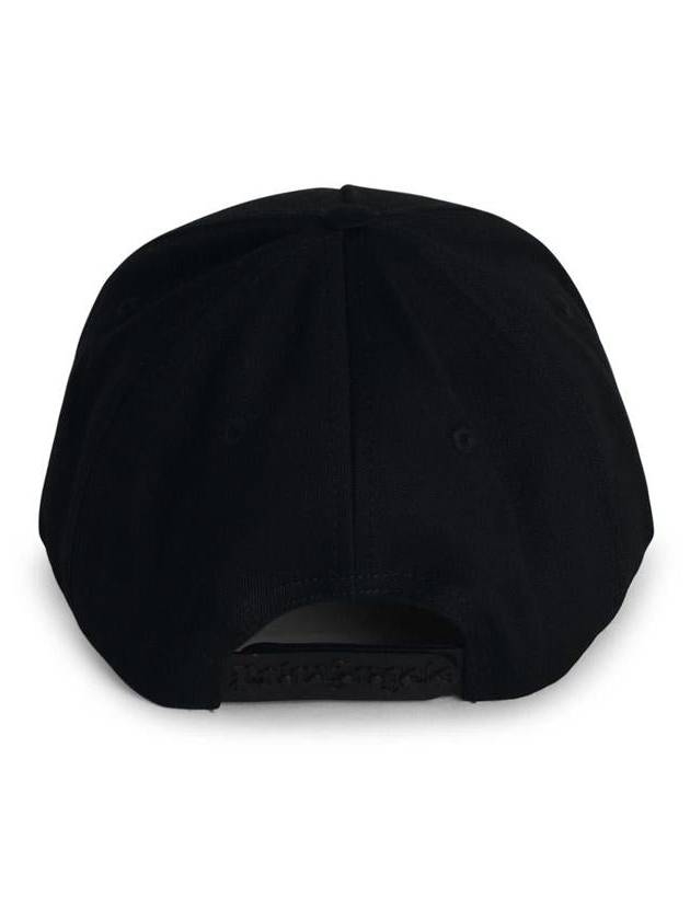 Classic Logo Ball Cap Black - PALM ANGELS - BALAAN 4