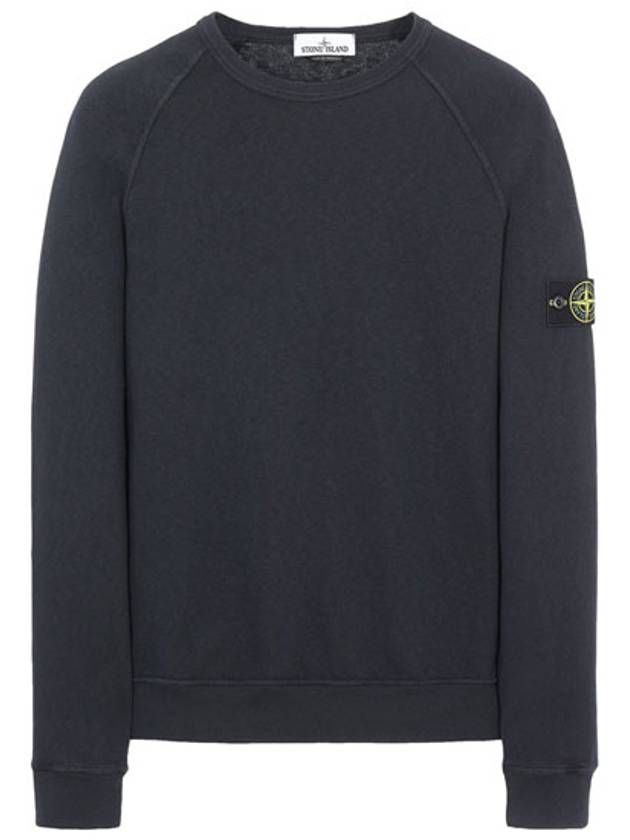 Wappen Patch Round Sweatshirt Navy - STONE ISLAND - BALAAN 2