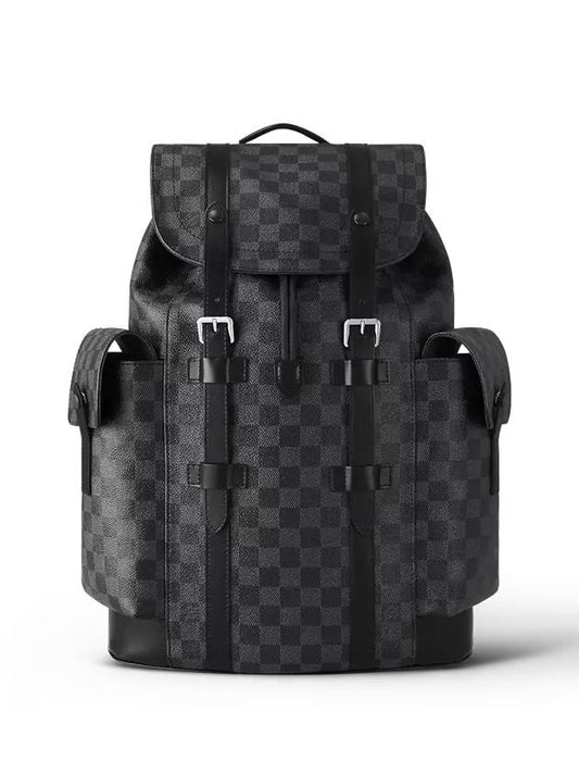 Christopher MM Damier Backpack Grey - LOUIS VUITTON - BALAAN 2